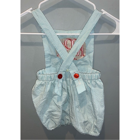 Light blue overalls with KTR monogramam - Picture 2 of 4